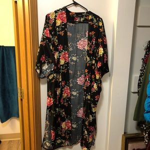Floral kimono